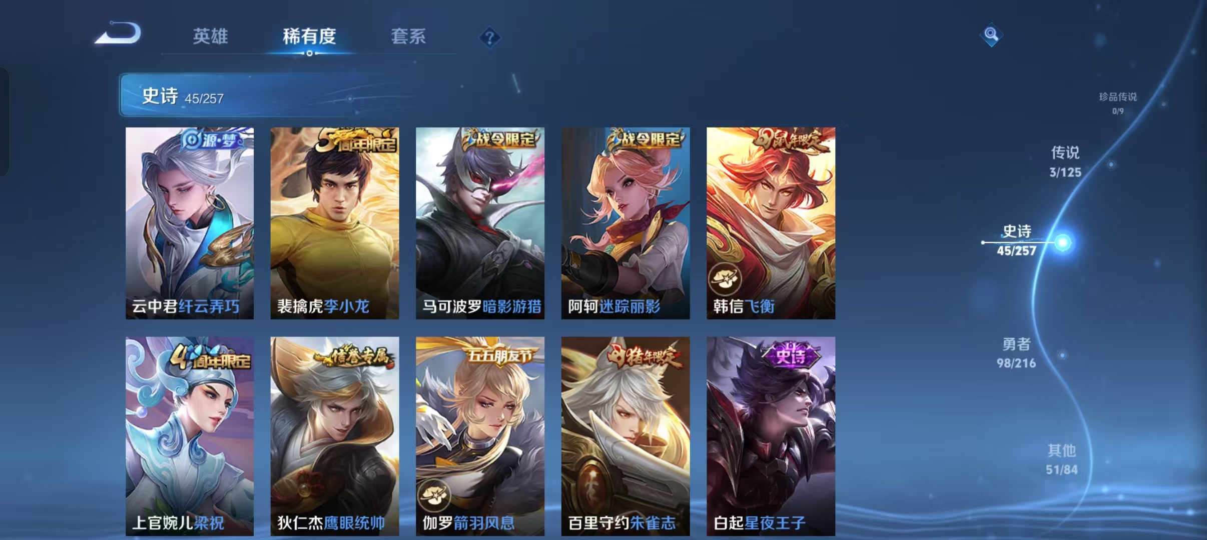 WZCMW4155607王者荣耀账号详情图4