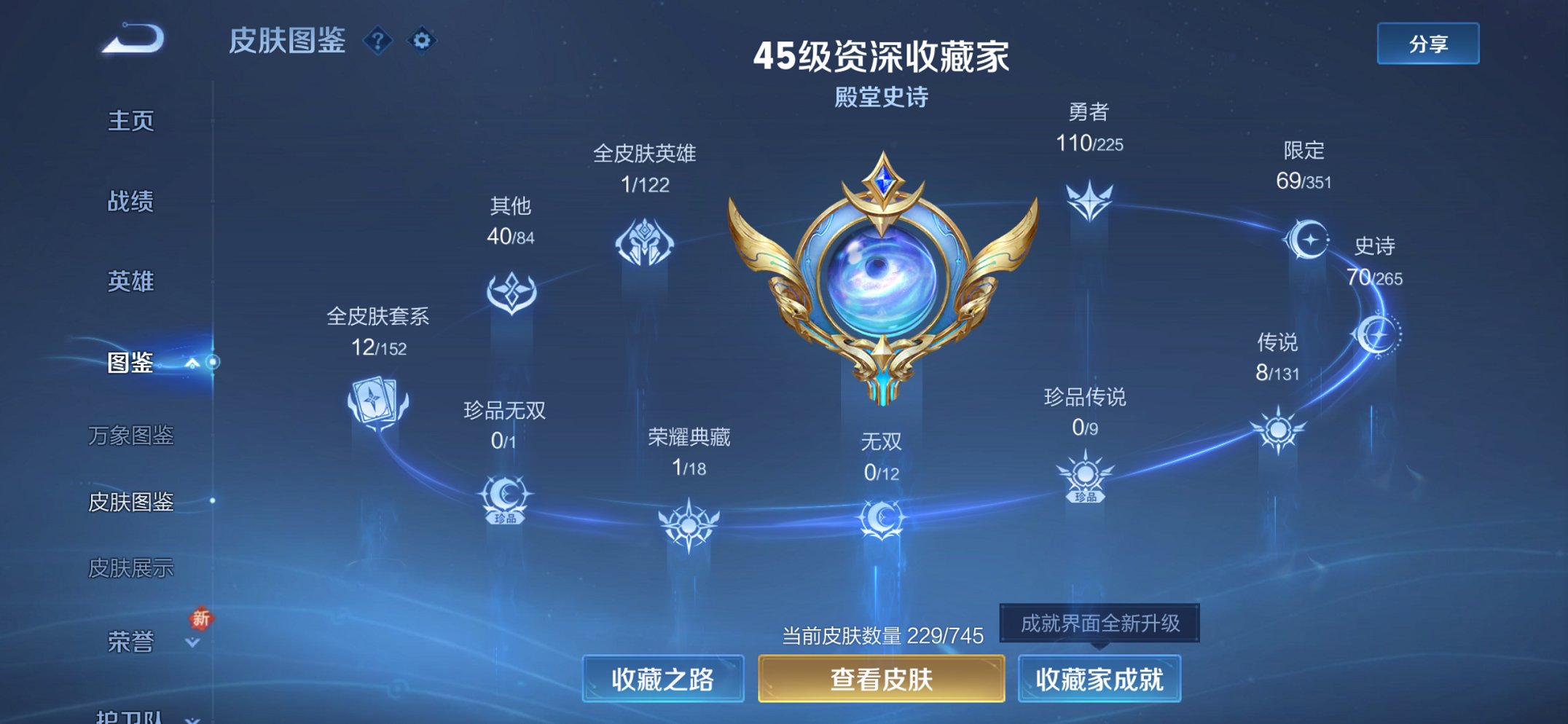 WZCMW4155626王者荣耀账号详情图3 WZCMW4155626王者荣耀账号详情图3