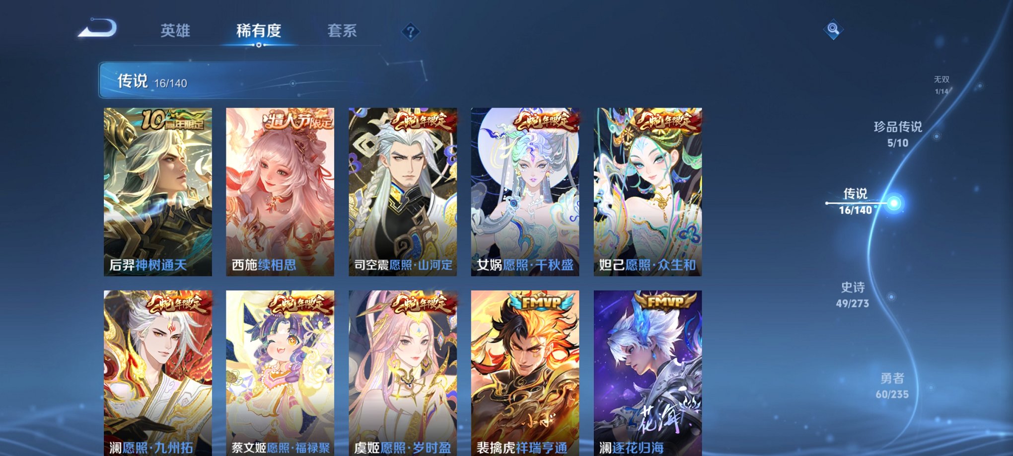 WZCMW4158279王者荣耀账号详情图7