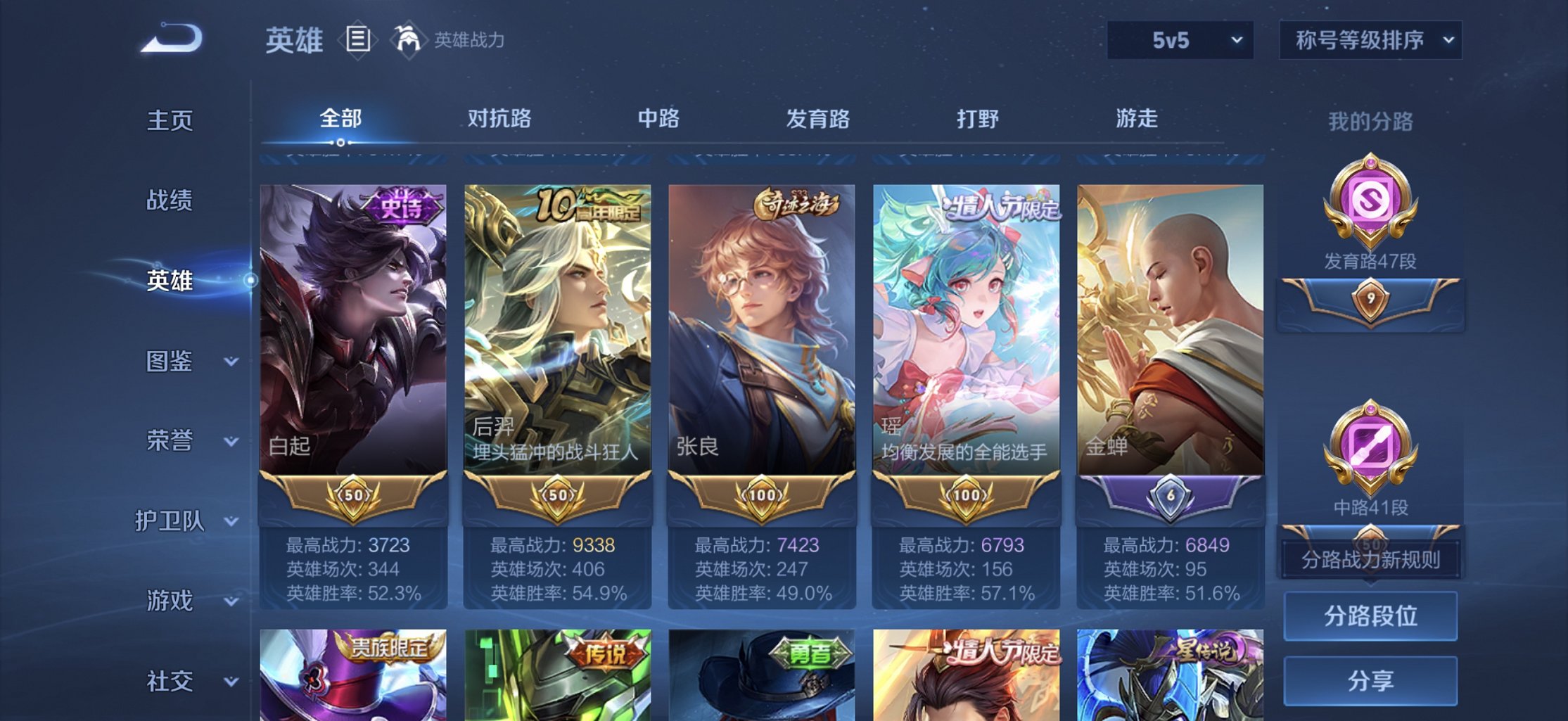 WZCMW4160733王者荣耀账号详情图3