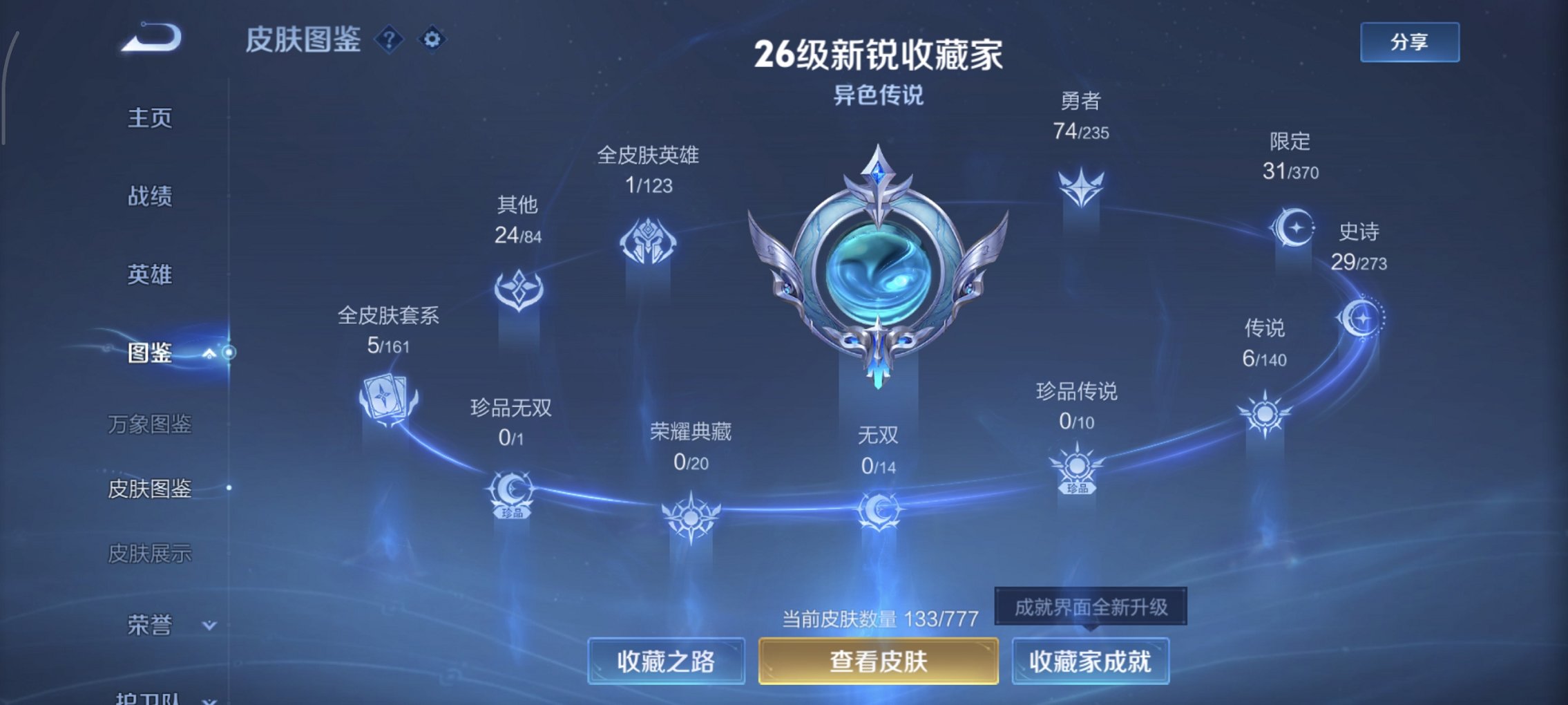 WZCMW4160828王者荣耀账号详情图4