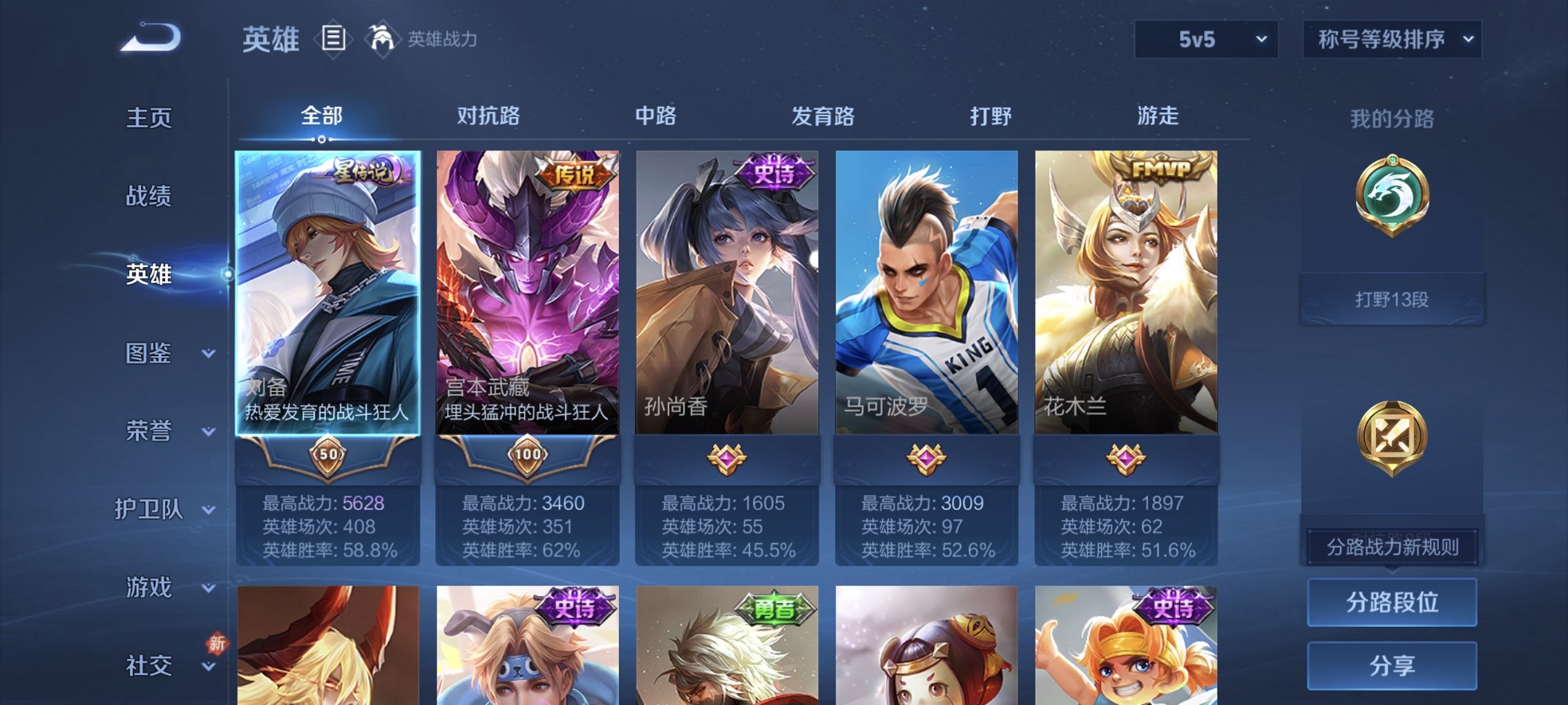 WZCMW4163108王者荣耀账号详情图2