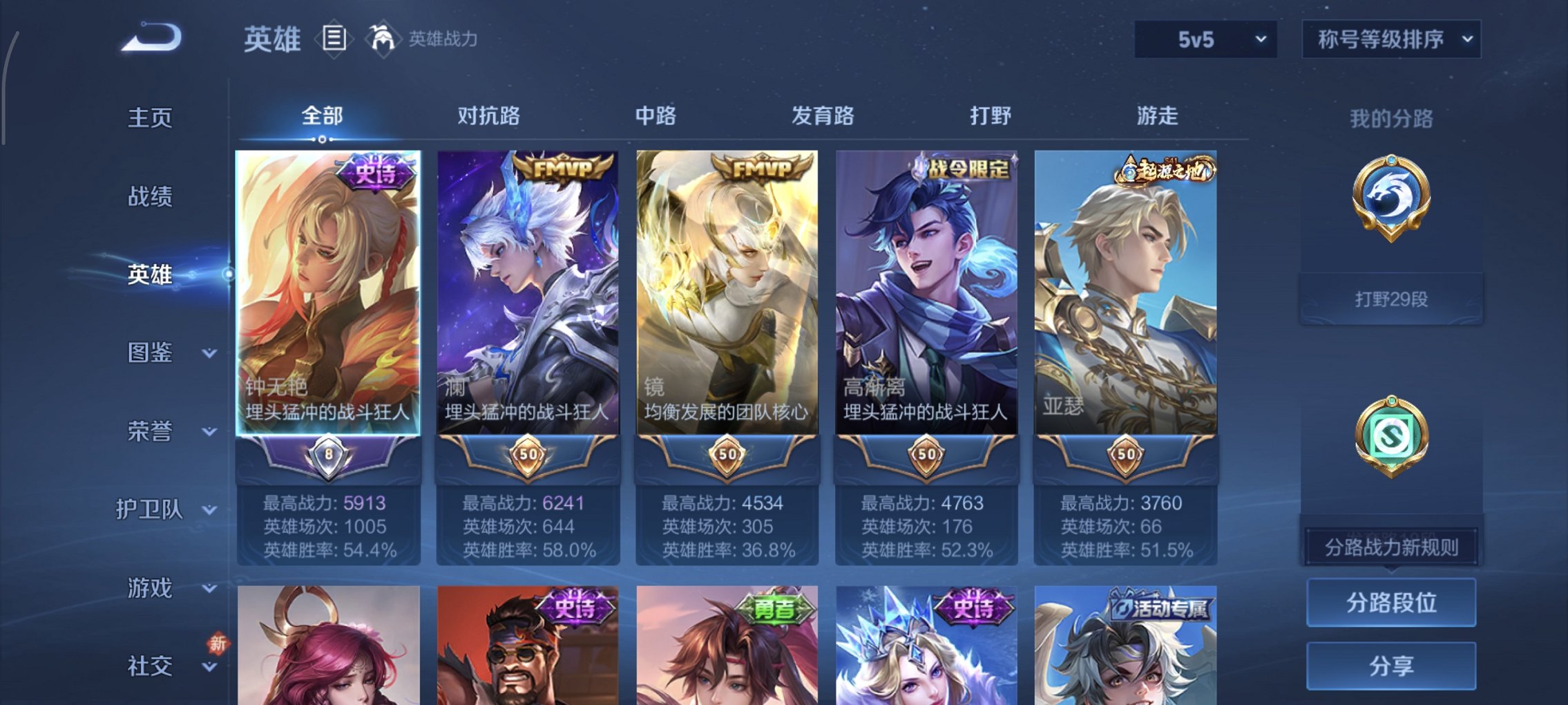 WZCMW4163120王者荣耀账号详情图8