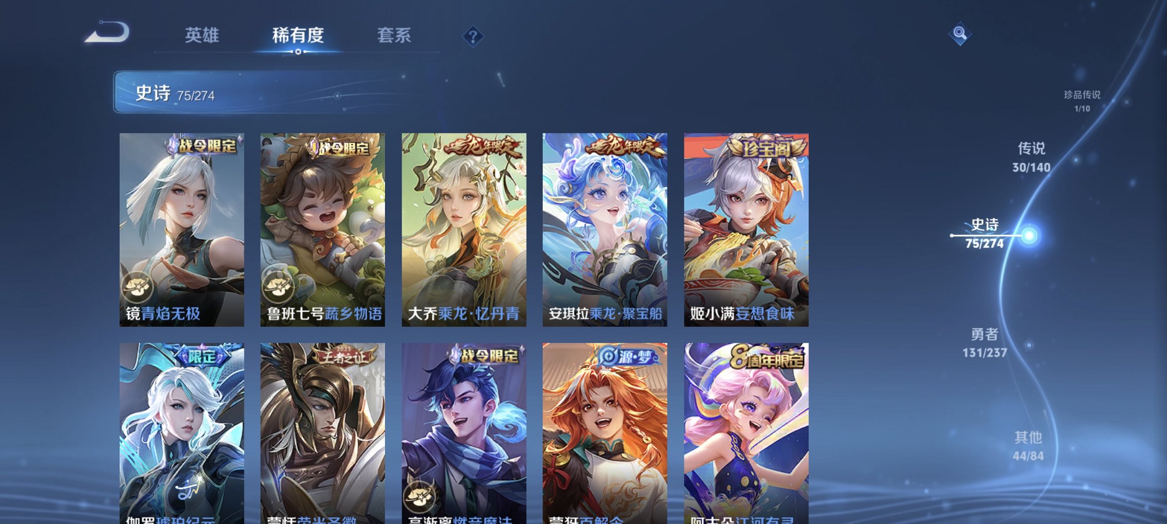 WZCMW4170814王者荣耀账号详情图2