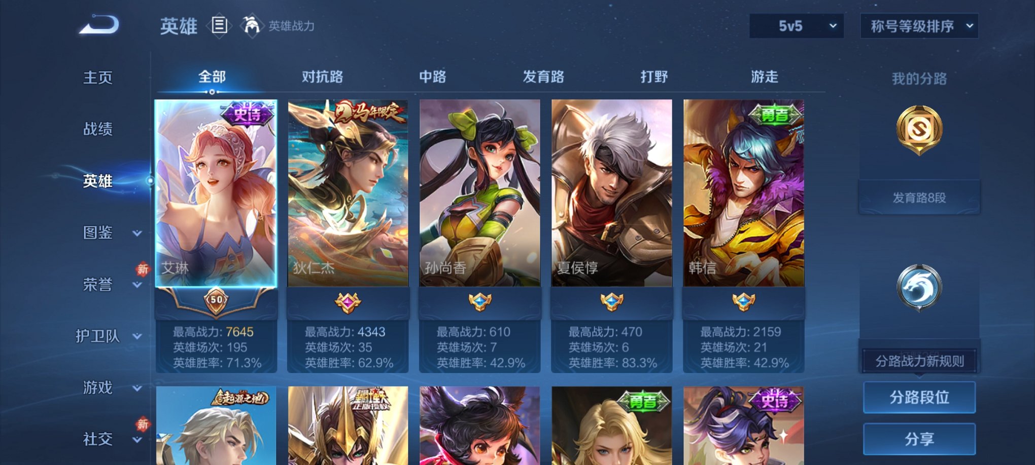 WZCMW4181427王者荣耀账号详情图6