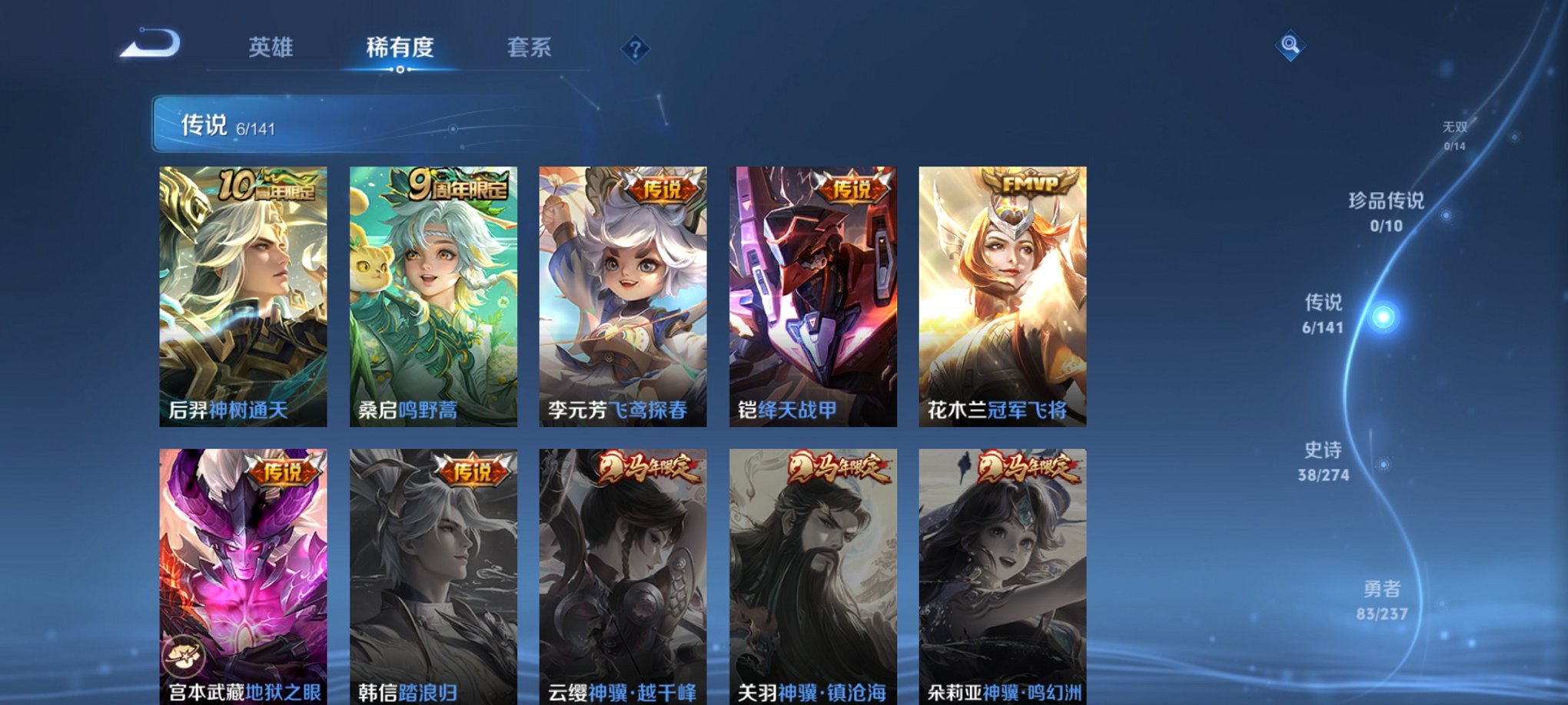 WZCMW4183975王者荣耀账号详情图4