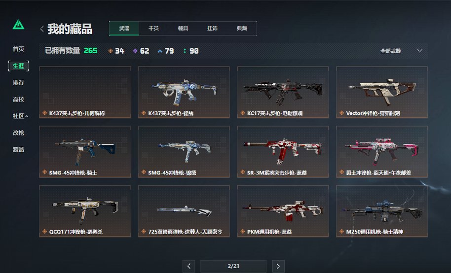 SJZCMW454356三角洲行动账号详情图5