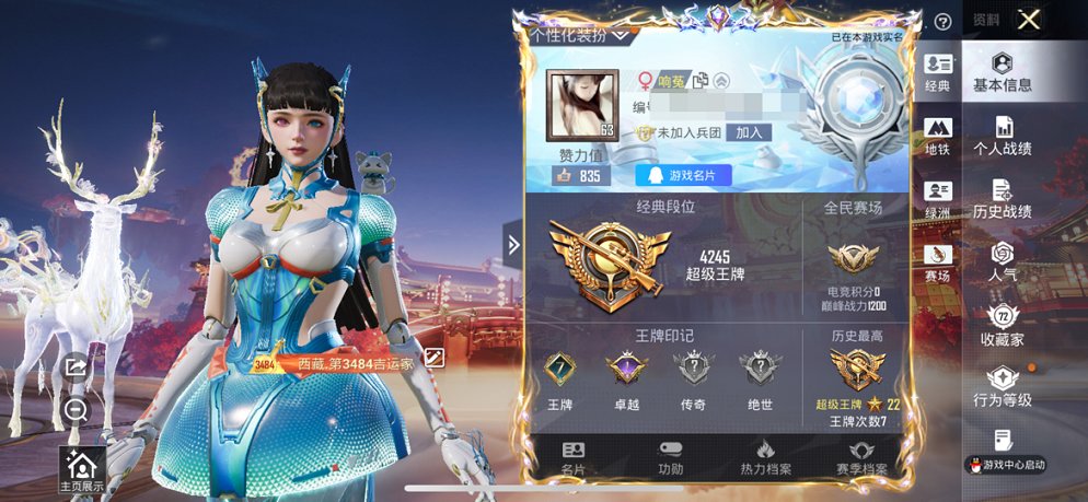 HPCMW4111638和平精英账号详情图5