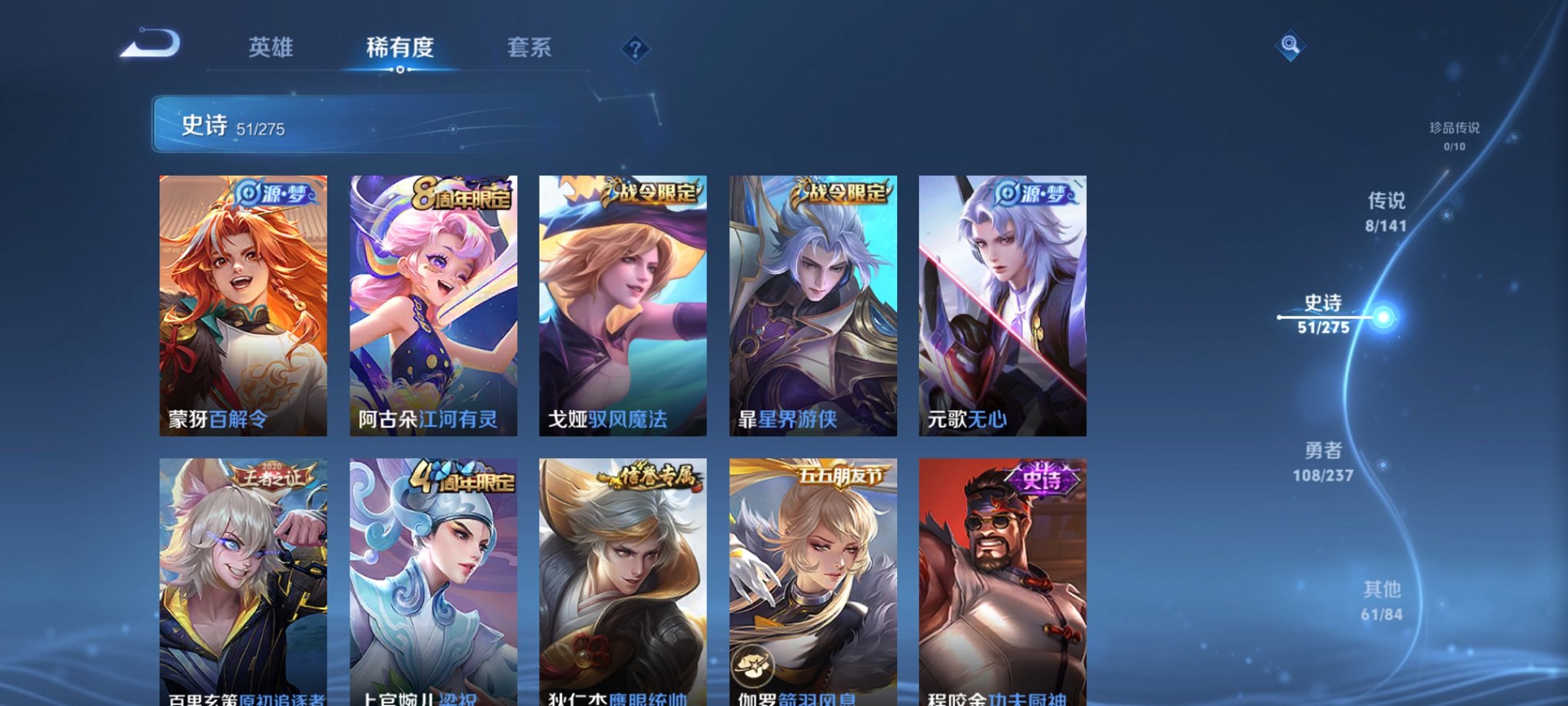 WZCMW4207117王者荣耀账号详情图2