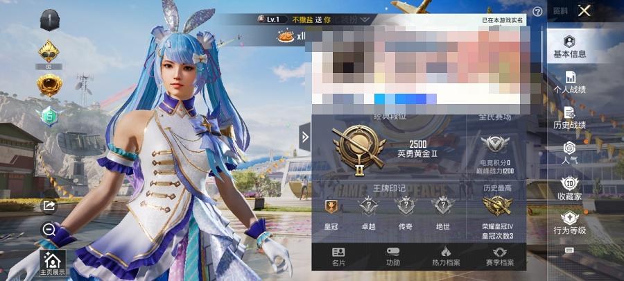 HPCMW4114411和平精英账号详情图8