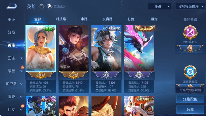 WZCMW4219041王者荣耀账号详情图3