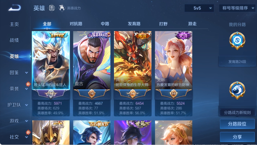 WZCMW4222788王者荣耀账号详情图3