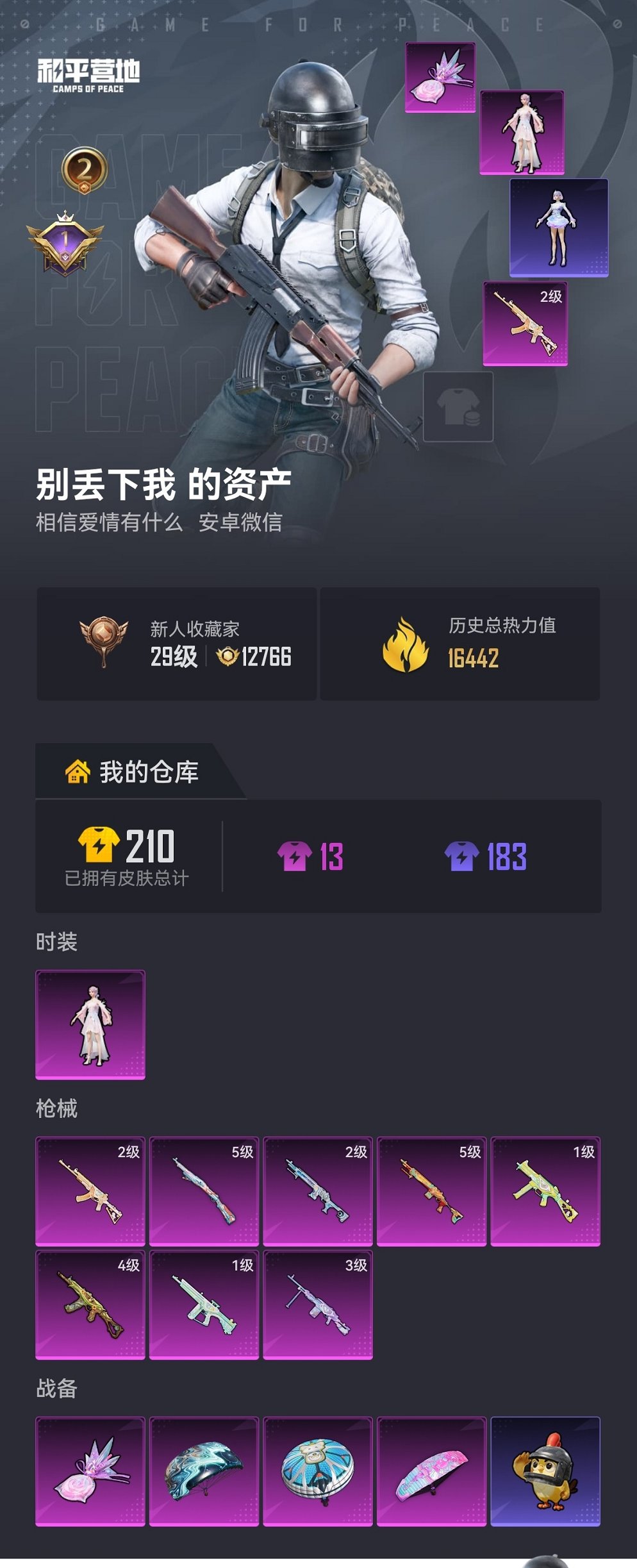 HPCMW4124507和平精英账号详情图17