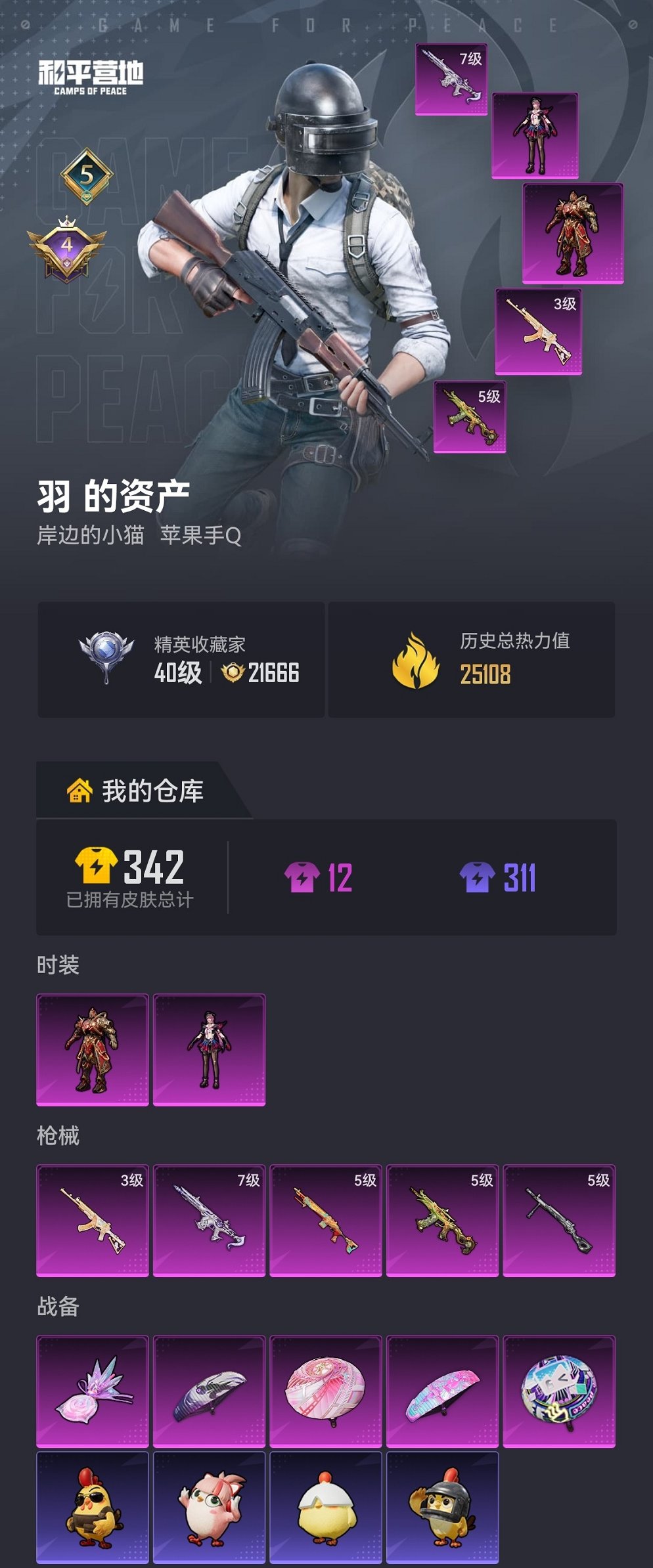 HPCMW4127587和平精英账号详情图17