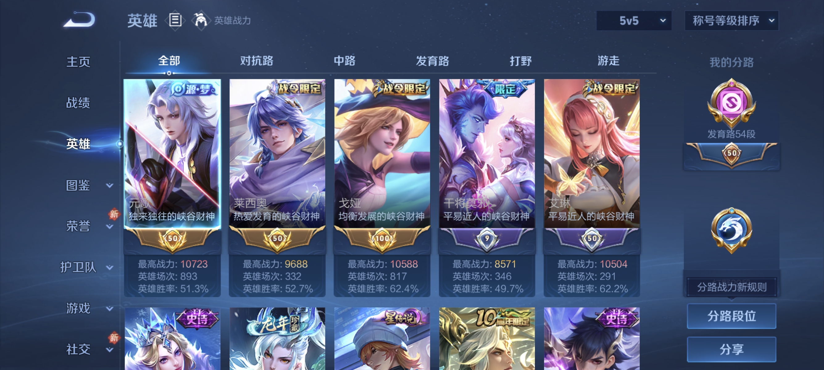 WZCMW4235841王者荣耀账号详情图3