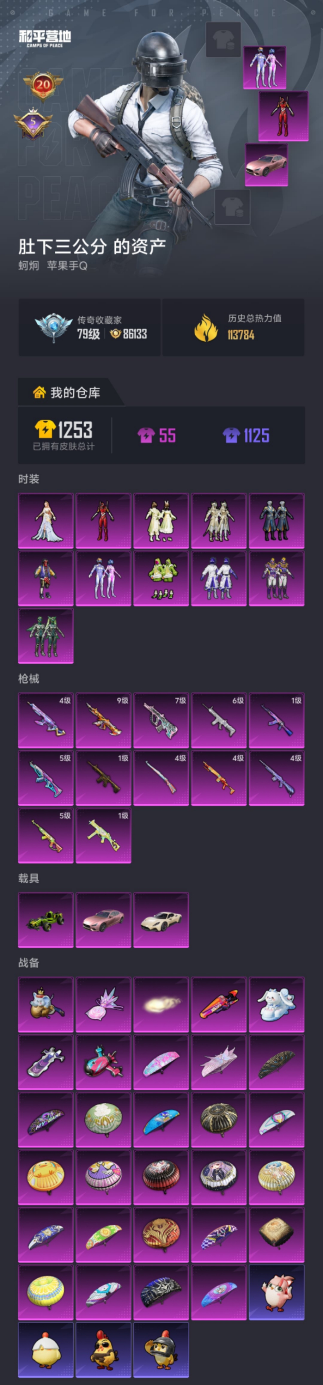 HPCMW4156657和平精英账号详情图23