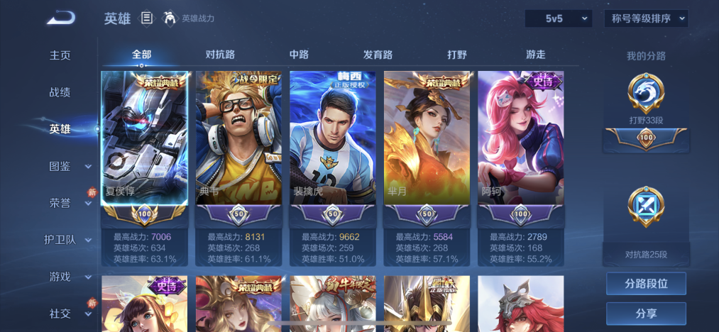 WZLX4268220王者荣耀账号详情图3 WZLX4268220王者荣耀账号详情图3