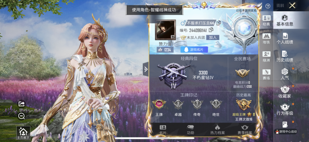 HPLX4151088和平精英账号详情图2