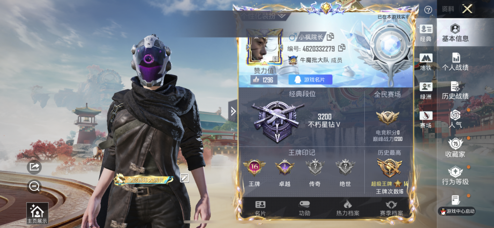 HPLX4152221和平精英账号详情图2