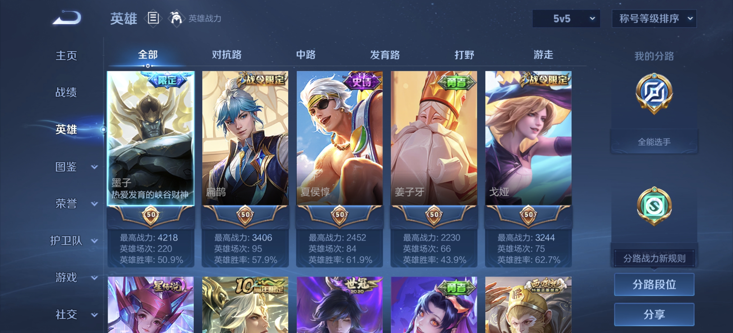 WZLX4271392王者荣耀账号详情图2