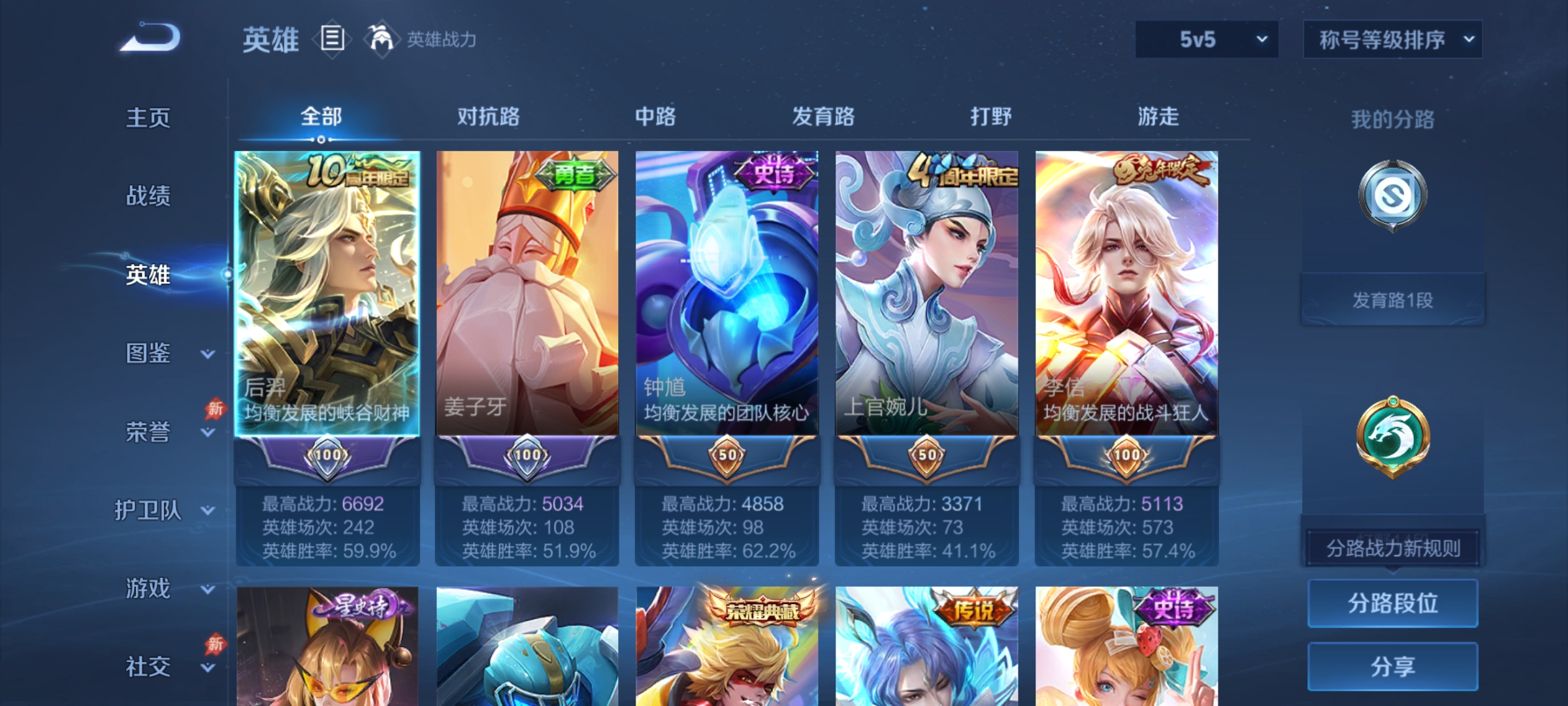 WZLX4279772王者荣耀账号详情图2