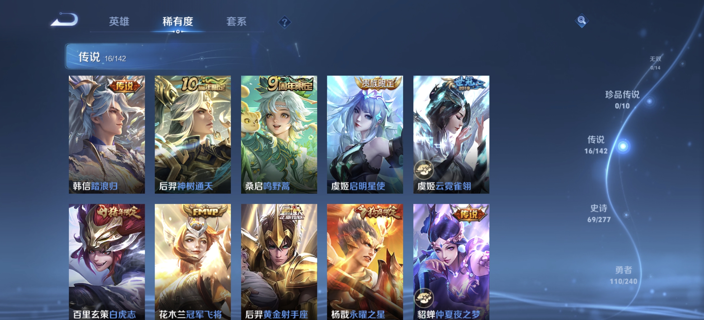 WZLX4282117王者荣耀账号详情图5 WZLX4282117王者荣耀账号详情图5