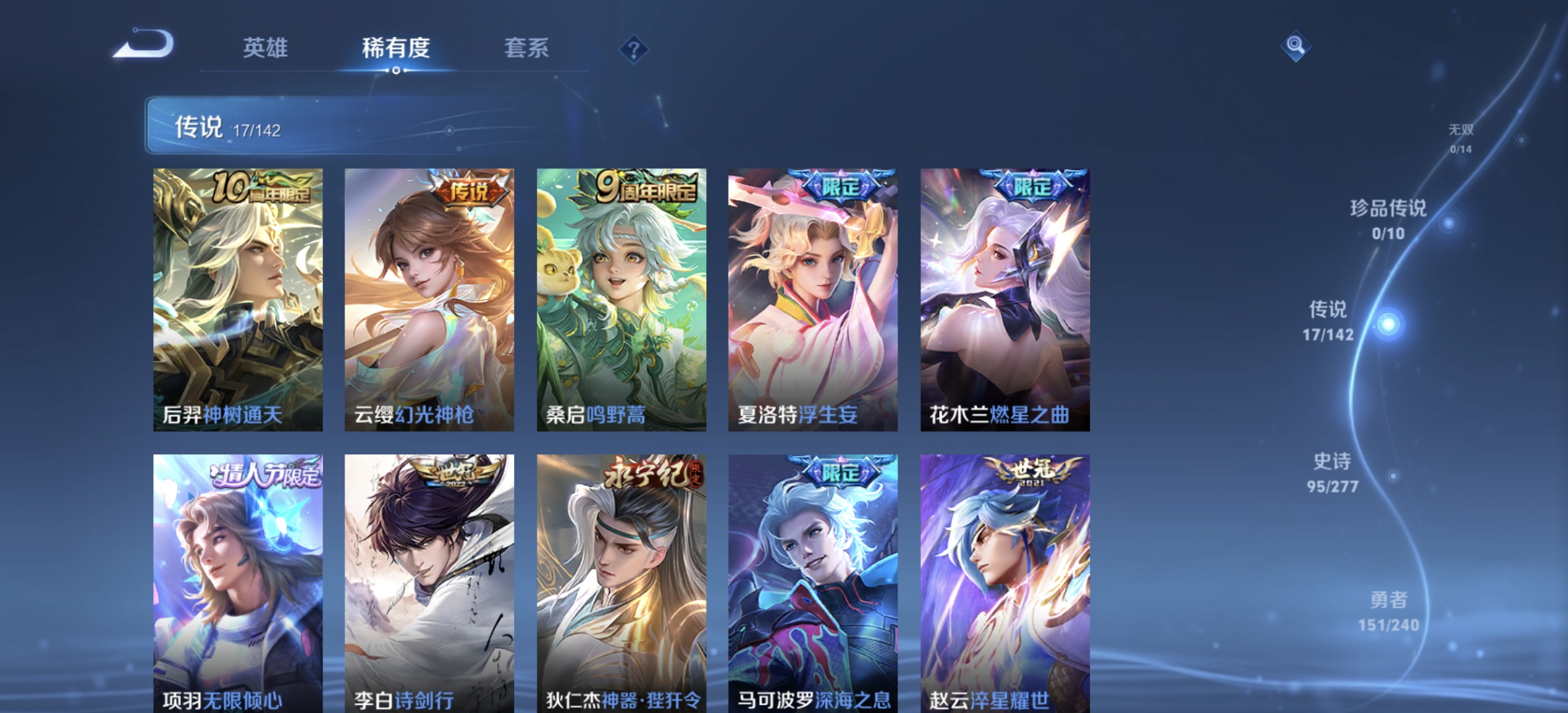 WZLX4281582王者荣耀账号详情图5