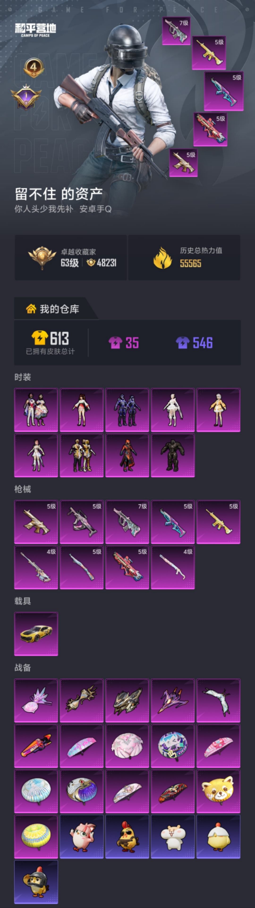 HPLX4157428和平精英账号详情图19