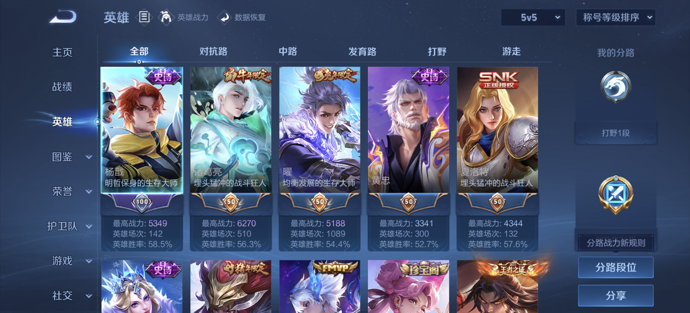 WZLX4281584王者荣耀账号详情图2