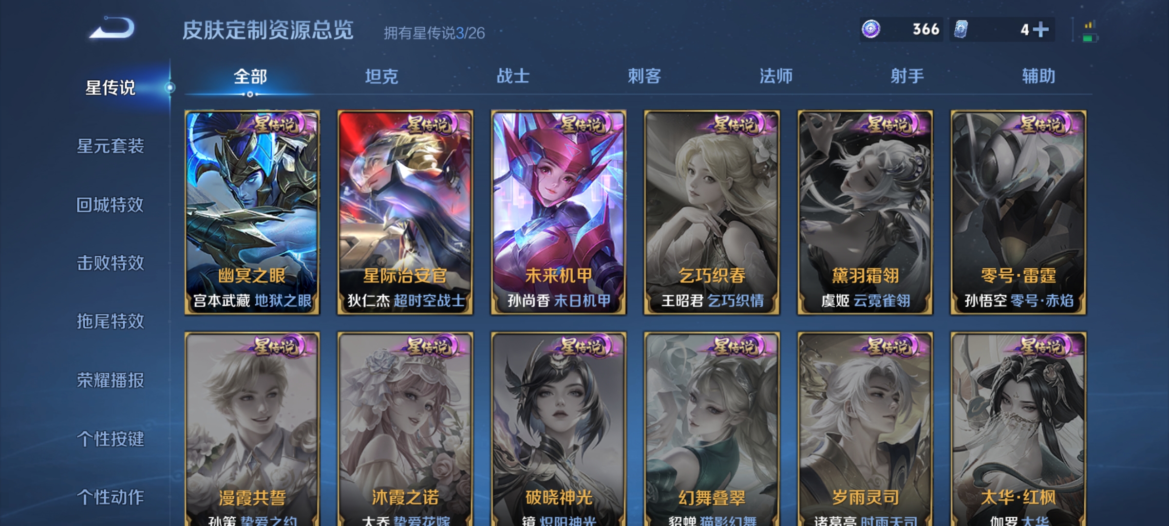 WZLX4282091王者荣耀账号详情图13