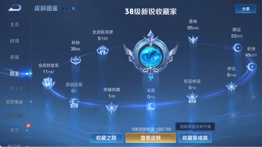 WZLX4287449王者荣耀账号详情图3