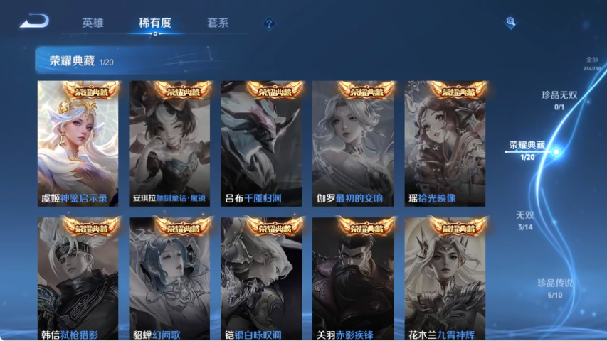 WZLX4287408王者荣耀账号详情图4