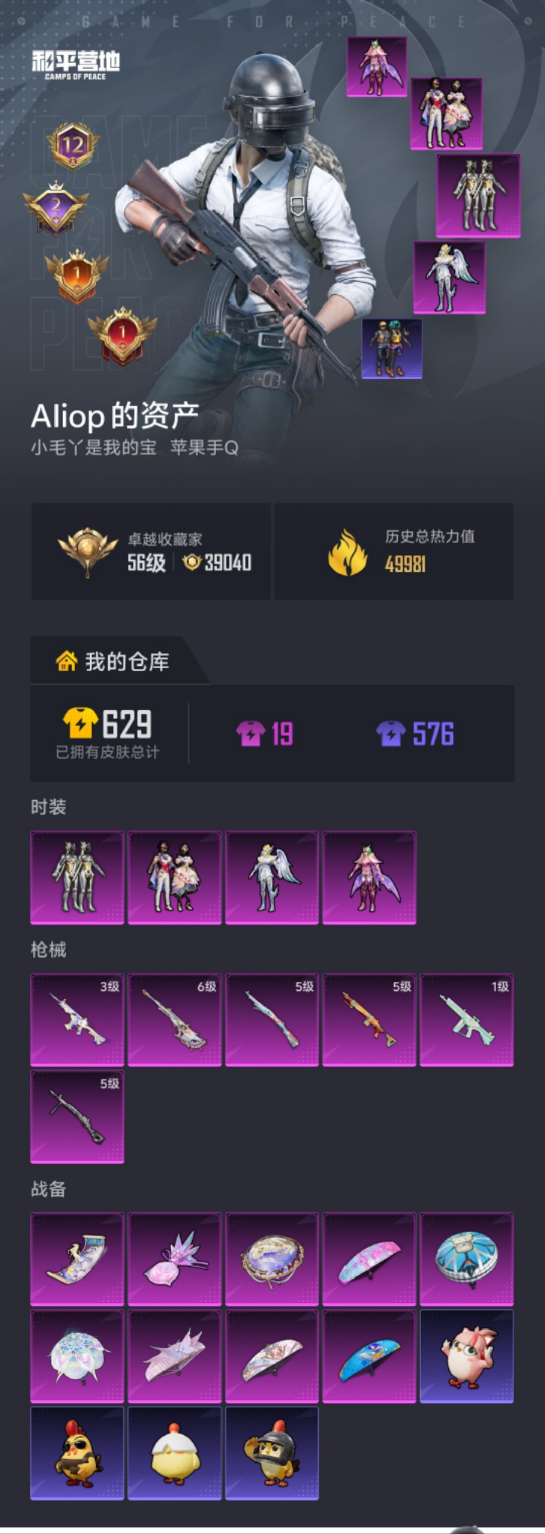 HPLX4163045和平精英账号详情图17 HPLX4163045和平精英账号详情图17