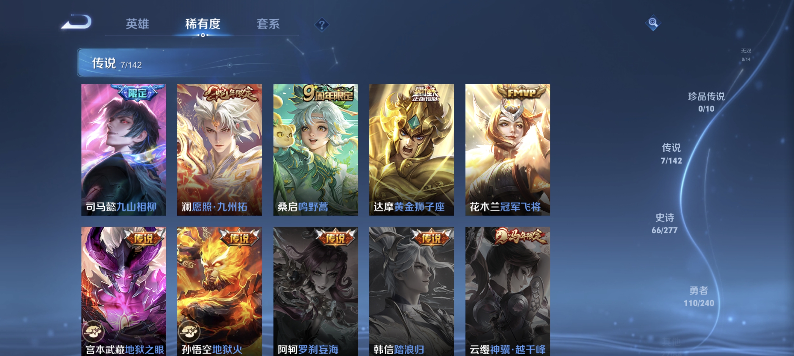 WZLX4289942王者荣耀账号详情图5