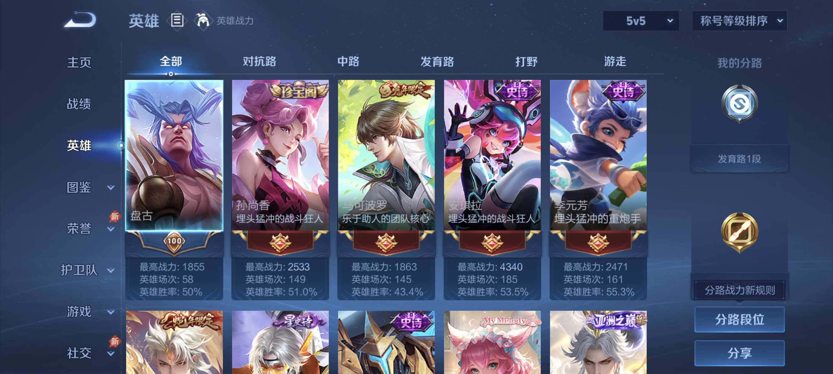 WZLX4289804王者荣耀账号详情图2