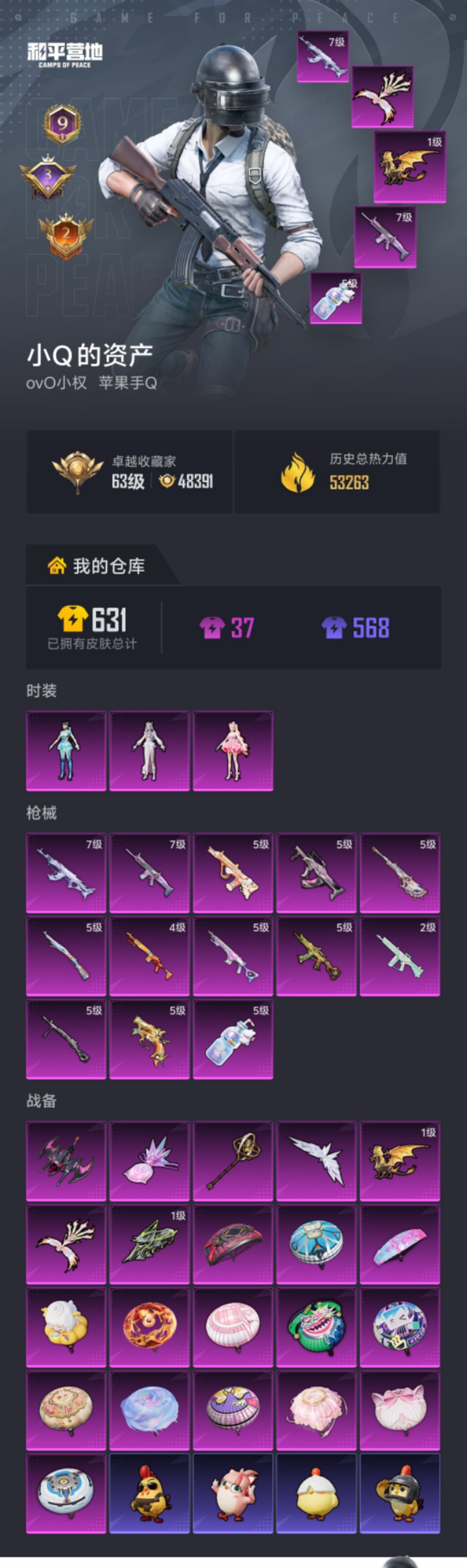 HPLX4164335和平精英账号详情图19