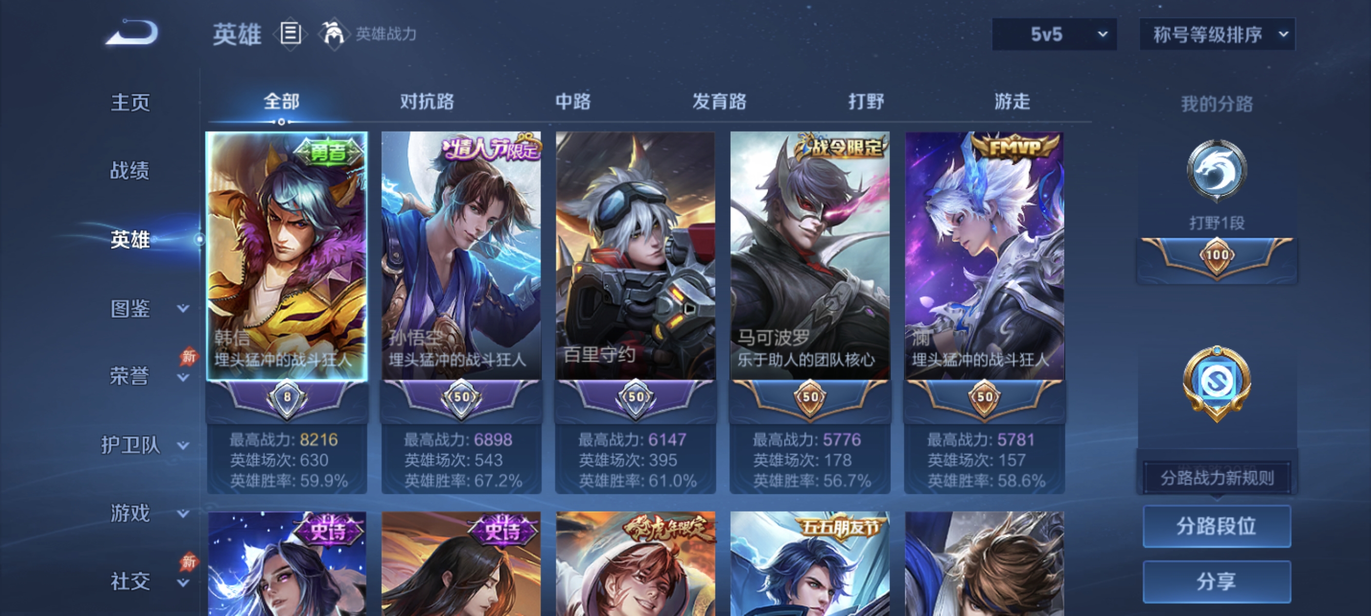 WZLX4289792王者荣耀账号详情图2