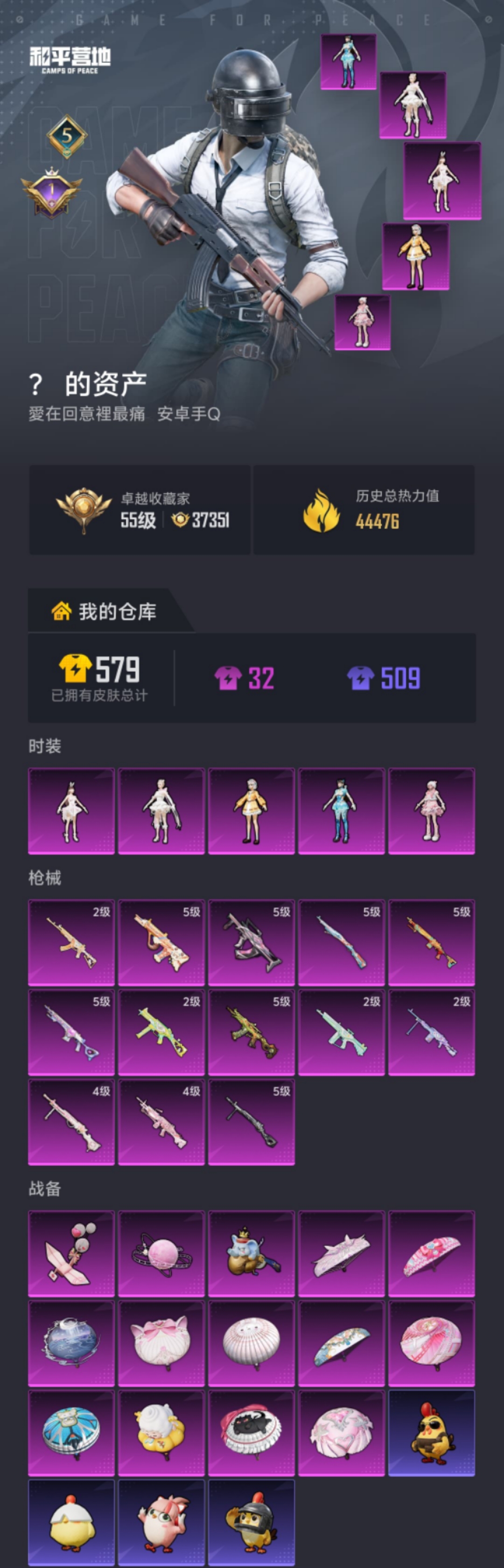 HPLX4164373和平精英账号详情图19