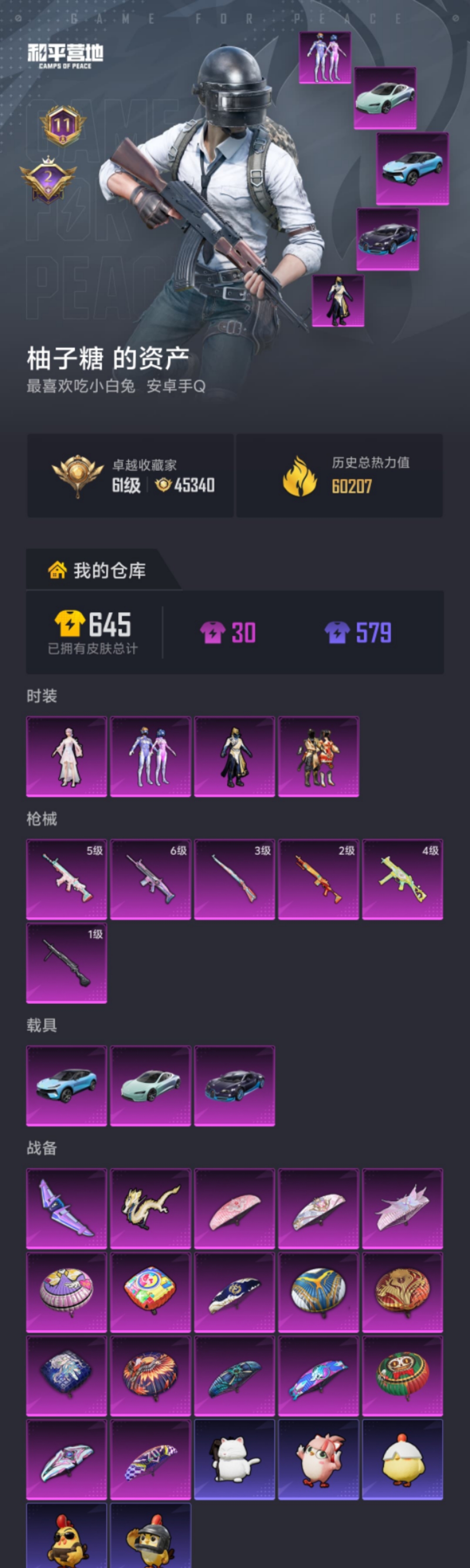 HPLX4164239和平精英账号详情图17 HPLX4164239和平精英账号详情图17