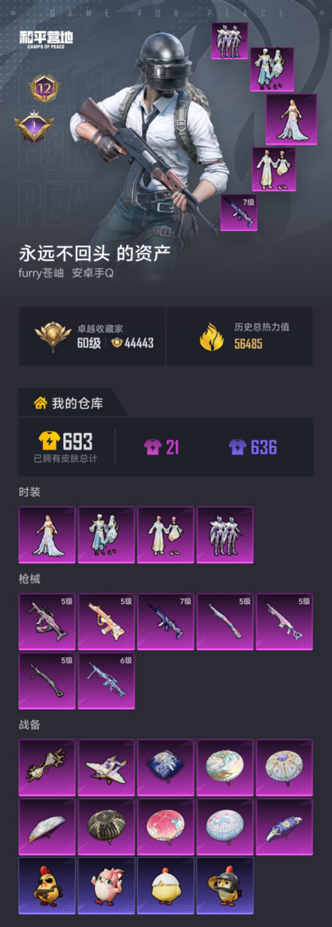 HPLX4164370和平精英账号详情图18