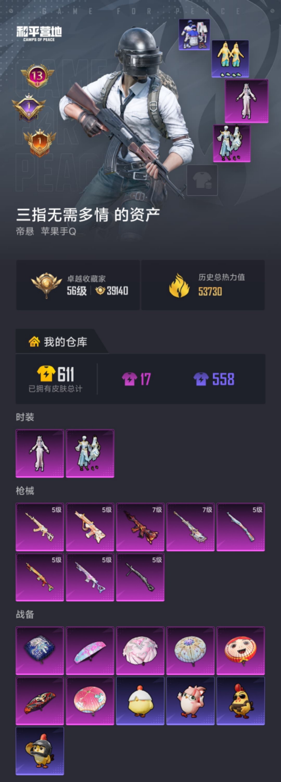 HPLX4166219和平精英账号详情图20