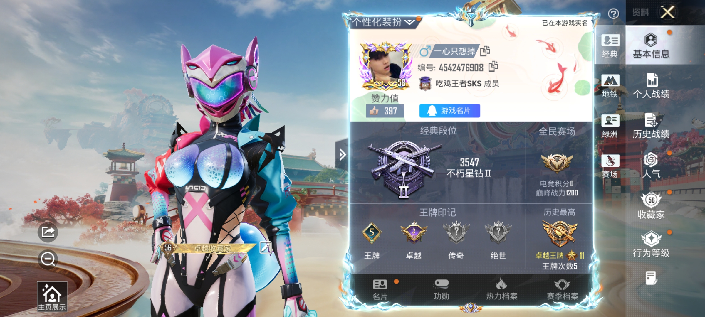 HPLX4169506和平精英账号详情图2