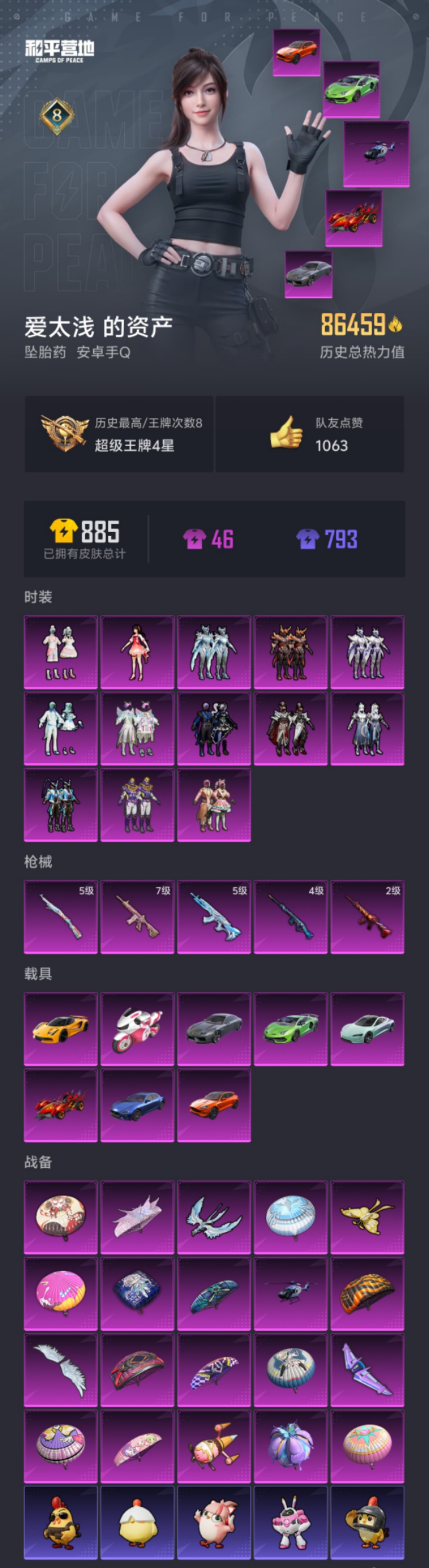 HPLX4170735和平精英账号详情图21