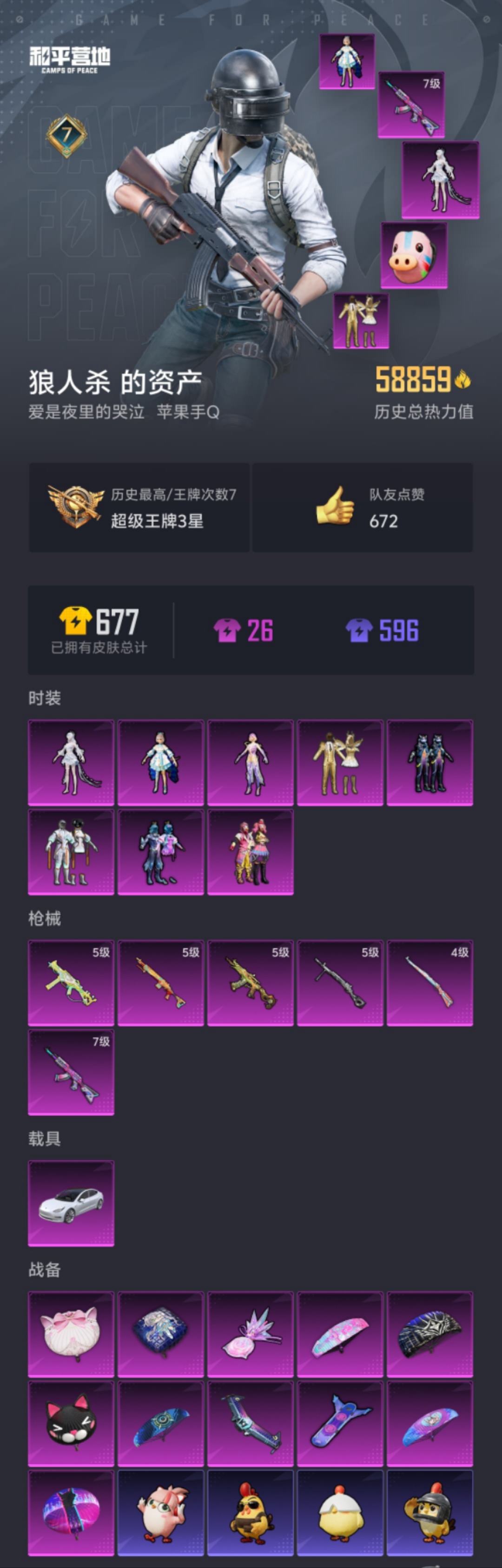 HPLX4170706和平精英账号详情图22 HPLX4170706和平精英账号详情图22