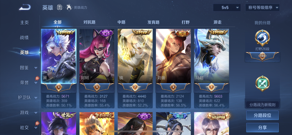 WZLX4301679王者荣耀账号详情图2 WZLX4301679王者荣耀账号详情图2