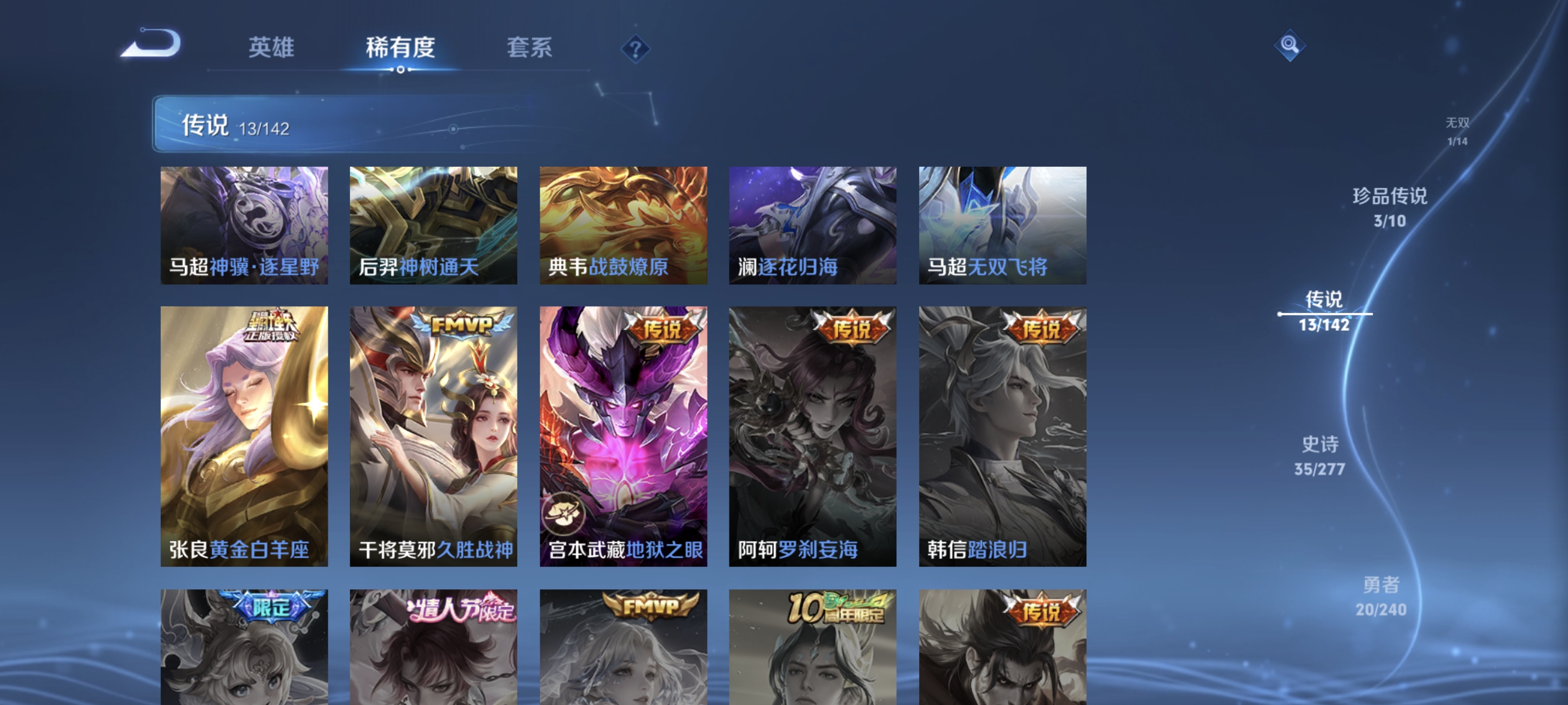 WZLX4305155王者荣耀账号详情图6