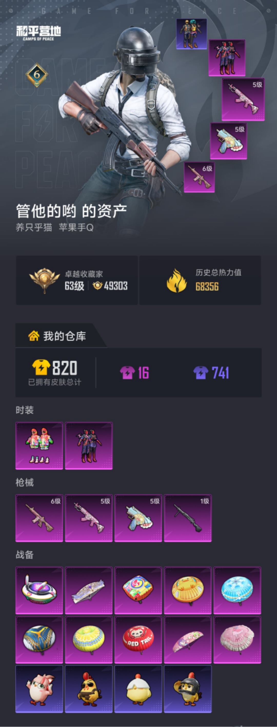 HPLX4172877和平精英账号详情图16