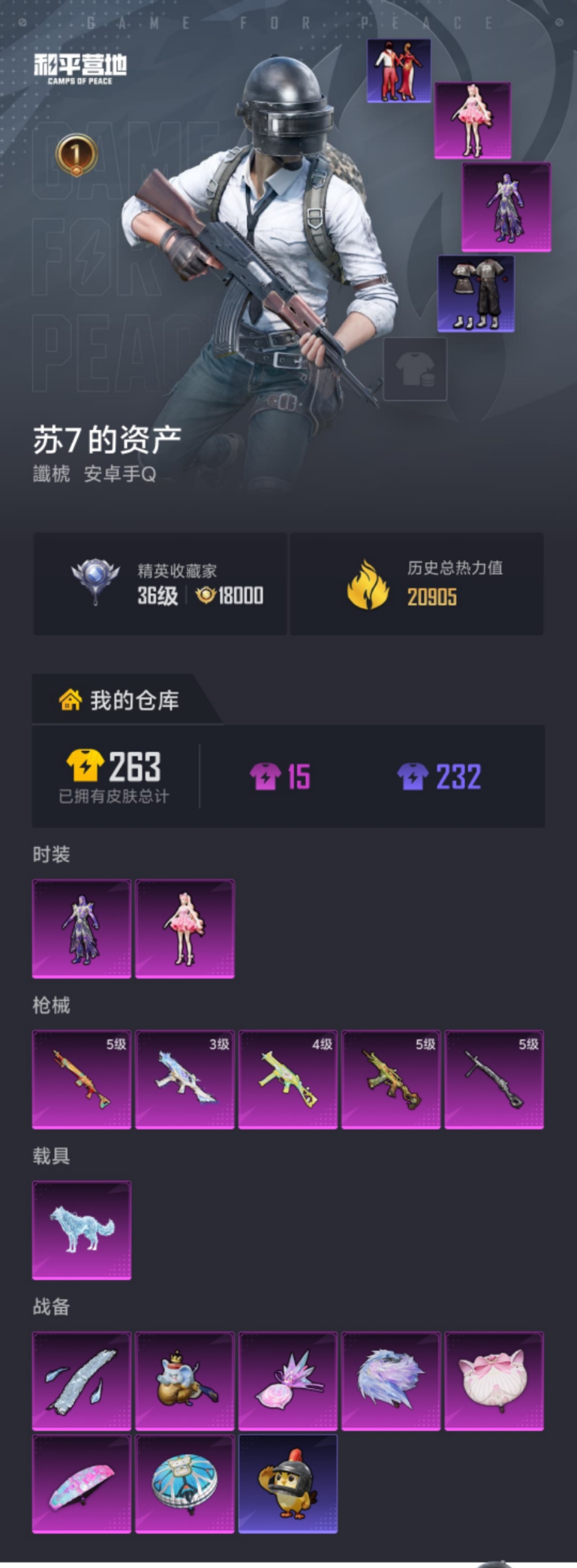 HPLX4174539和平精英账号详情图19 HPLX4174539和平精英账号详情图19
