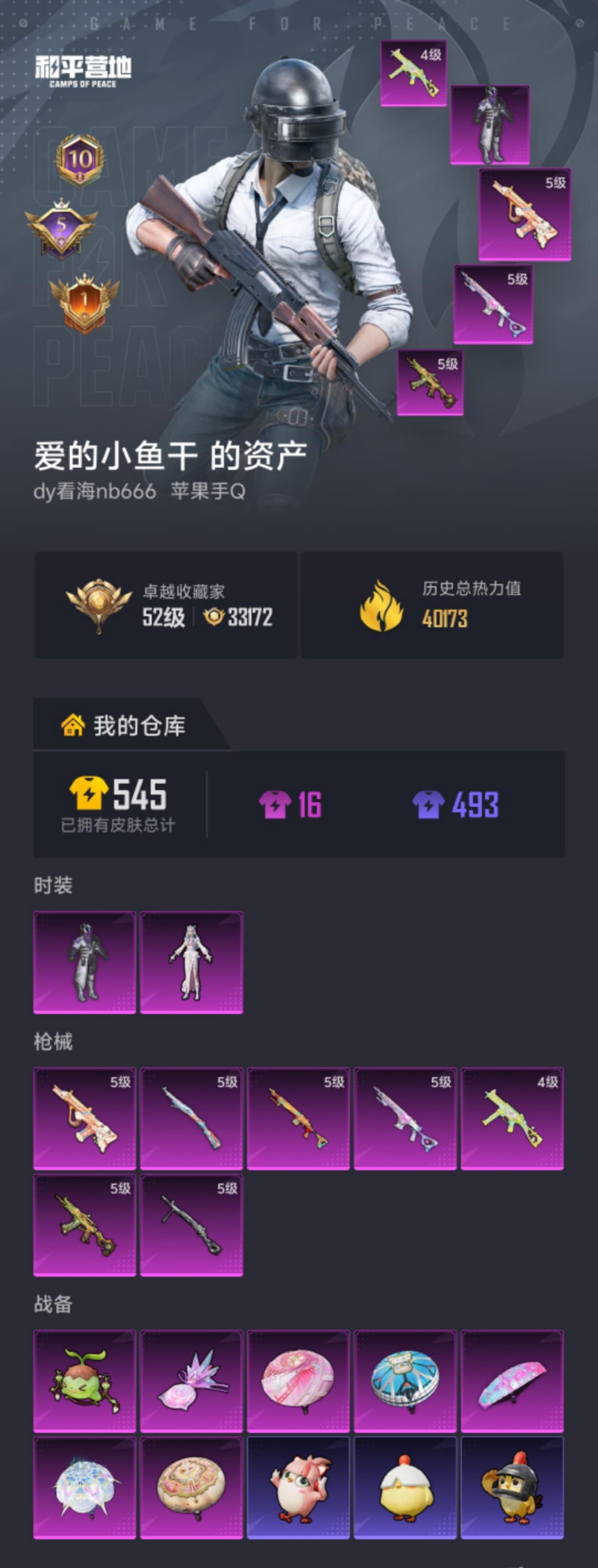 HPLX4174434和平精英账号详情图18 HPLX4174434和平精英账号详情图18