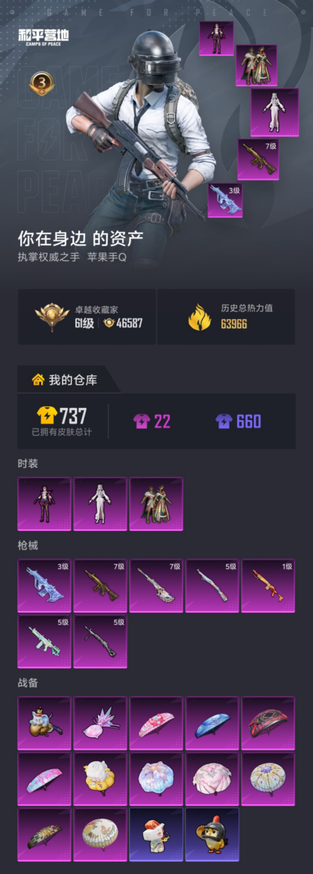 HPLX4176343和平精英账号详情图21 HPLX4176343和平精英账号详情图21